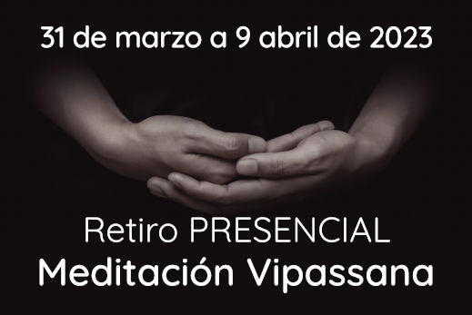 Retiro Vipassana presencial Semana Santa